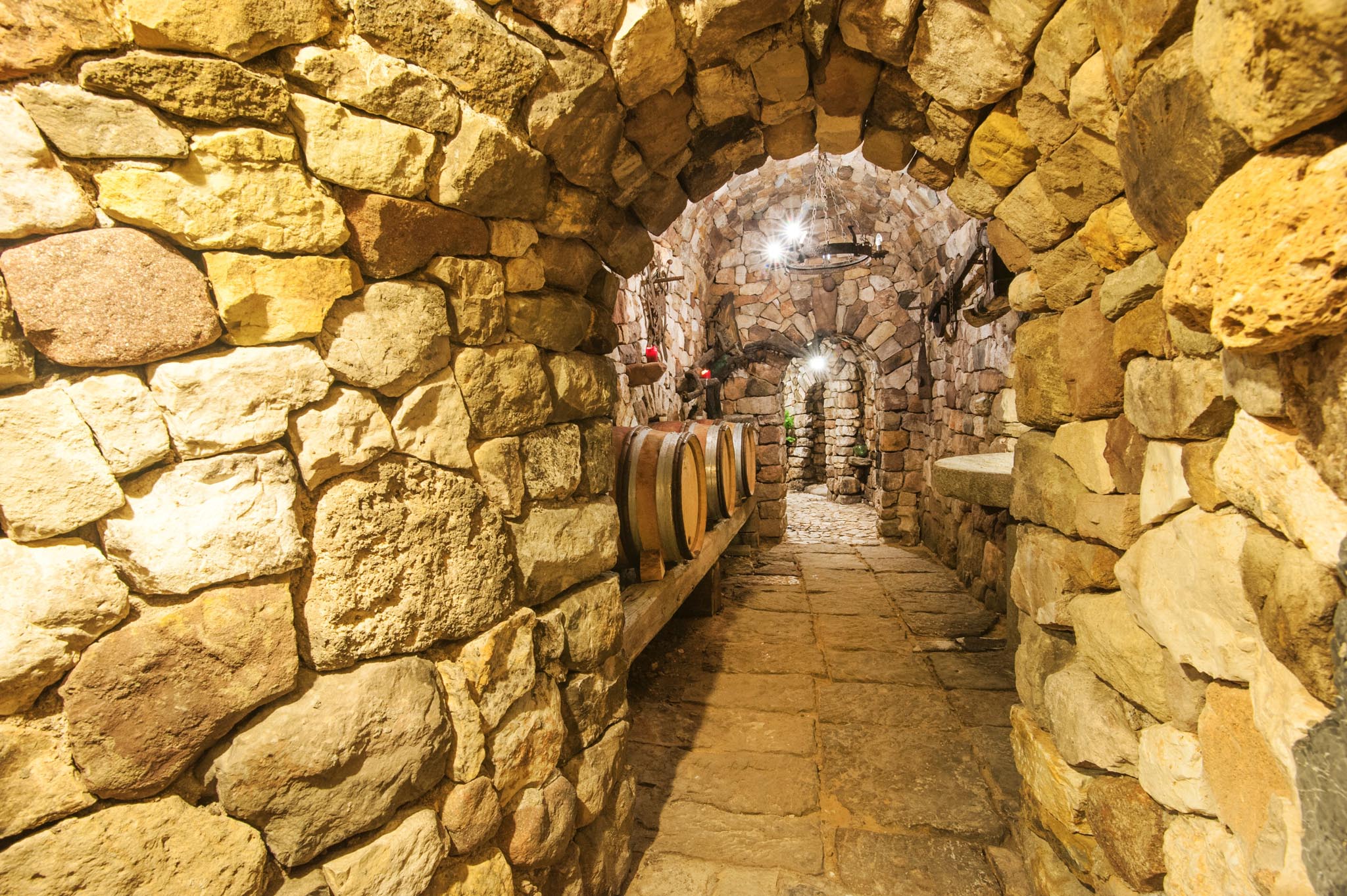 Dominikus cellar in Kaltern: Once underworld and back!