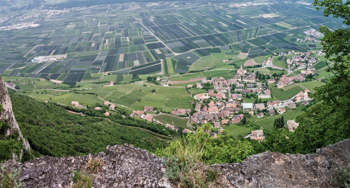 Kurtatsch vom Sitzkofel aus